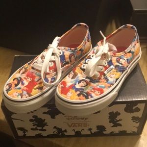 Disney Multi Princess Kids 11.5 Vans